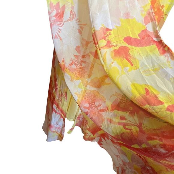 NWT! Lane Bryant v neck patterned maxi dress - Picture 13 of 15